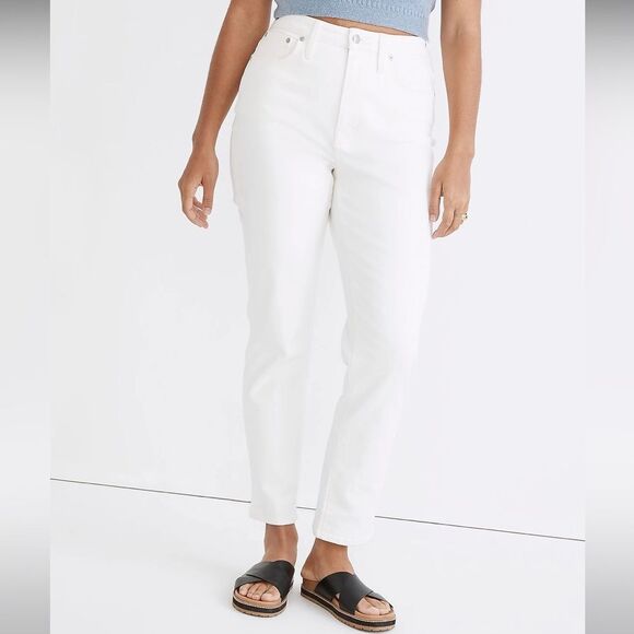 Madewell Denim - *Flaw Spot* Madewell NWT Curvy Perfect Vintage Jeans Size 33 High Rise White